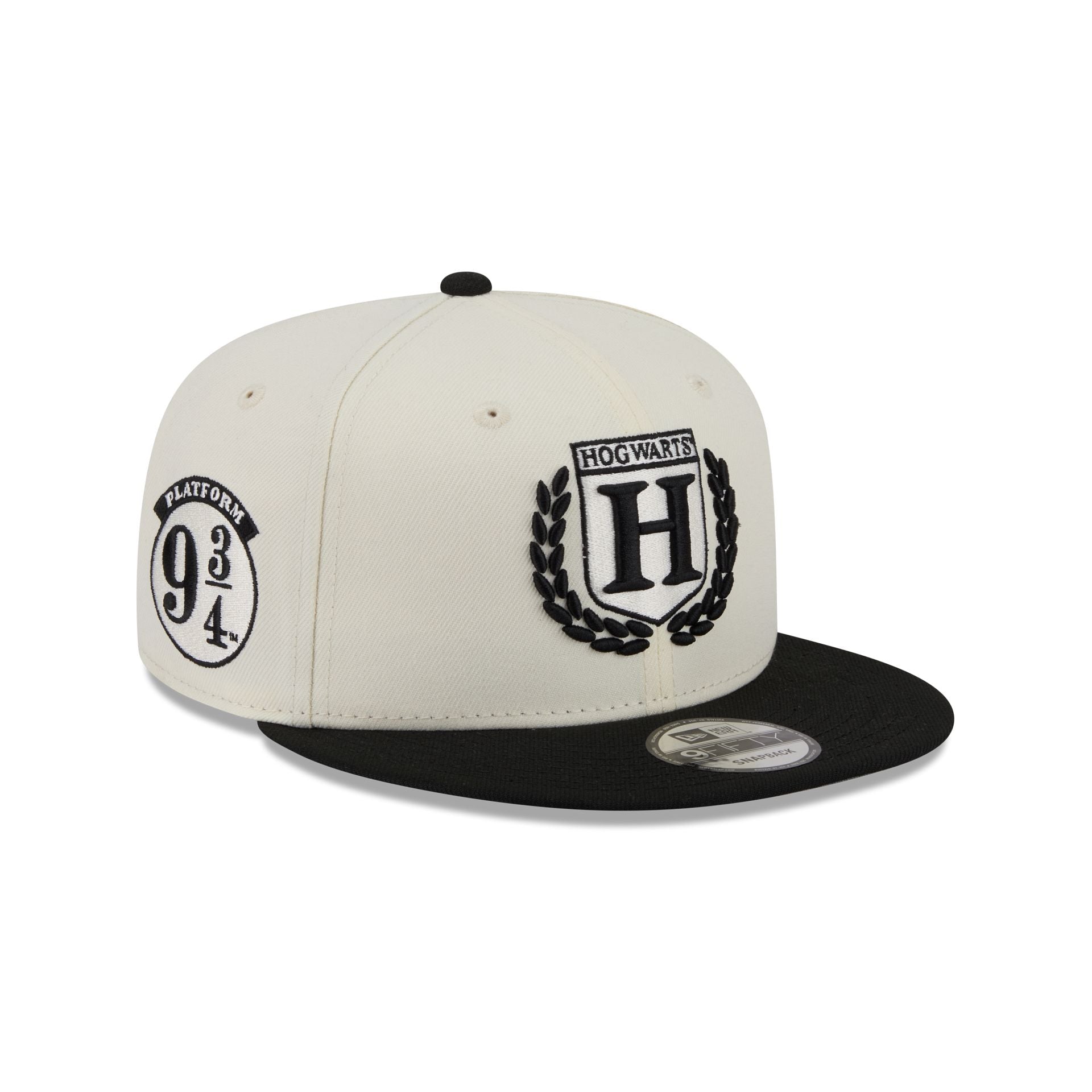 NewEra × Harry Potter Hogwarts Chrome White 9FIFTY Snapback